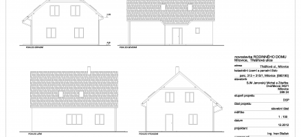 Novostavba rodinného domu, Milovice – Třešňová (Nymburk)
